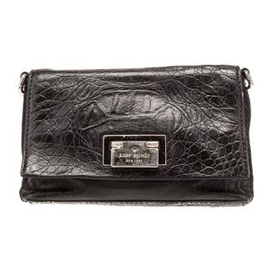 Kate Spade Black Leather Crossbody Bag